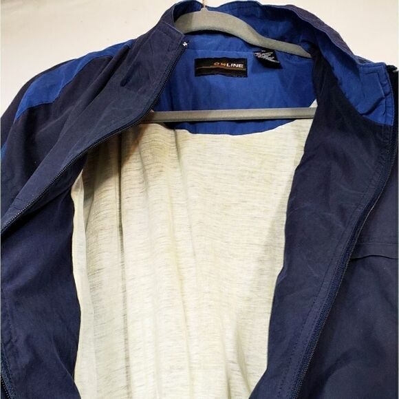 Men's Online Lightweight Navy Jacket XL - Picture 4 of 7